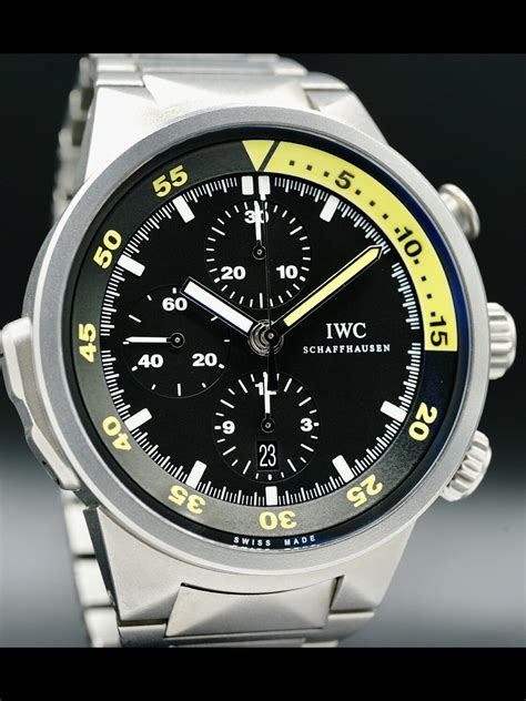 iwc al quarzo|iwc aquatimer split minute.